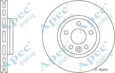 APEC BRAKING dsk2490 -  Тормозной диск